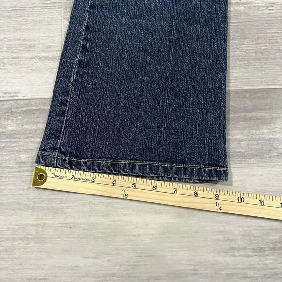 VTG Y2K LEVIS Blue Jeans Women's Misses 10 Medium Low Rise Bootcut 34X30.5 - Picture 7 of 11